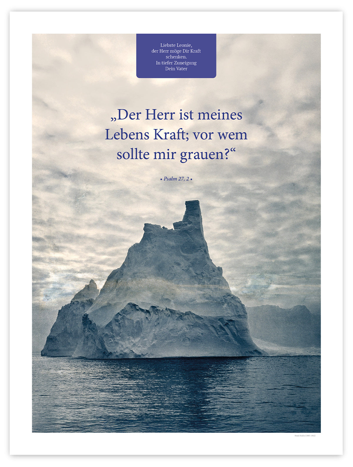 Meines Lebens Kraft – Motiv IV – Poster ohne Rahmen – Segensposter 38