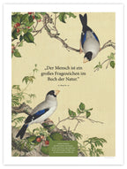 Buch der Natur – Motiv IV – Poster ohne Rahmen – Segensposter 01