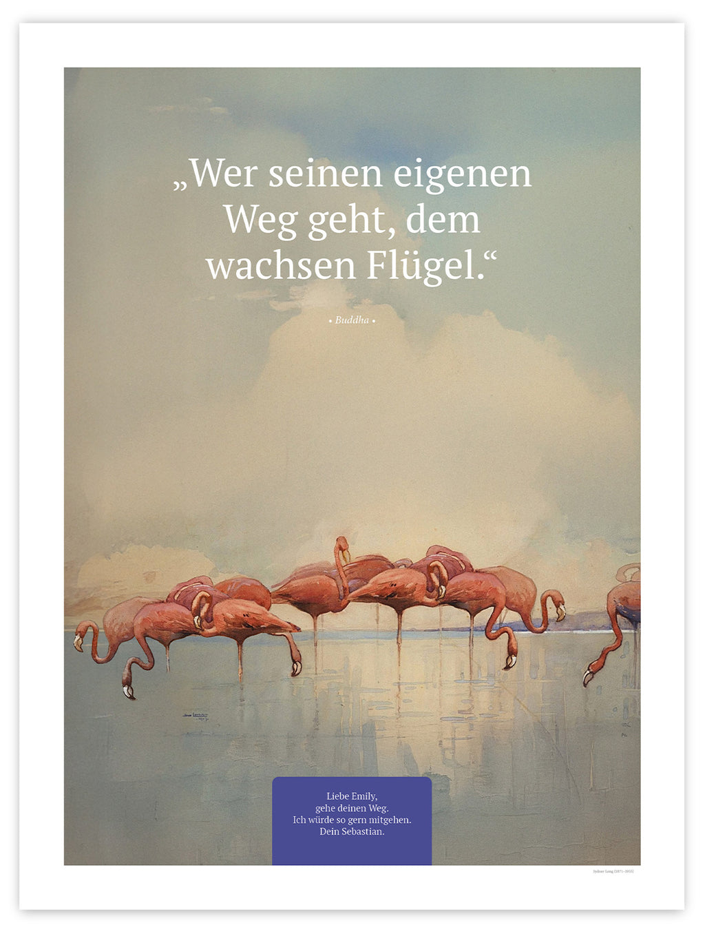 Wer seinen eigenen Weg geht – Motiv III – Poster ohne Rahmen – Segensposter 48