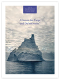 Erkenne das Ewige – Motiv II – Poster ohne Rahmen – Segensposter 40