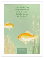 Die Stille schenkt dir Frieden – Motiv XVII – Poster ohne Rahmen – Segensposter 66