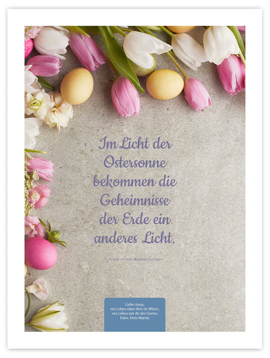 Im Licht der Ostersonne III – Schatten
