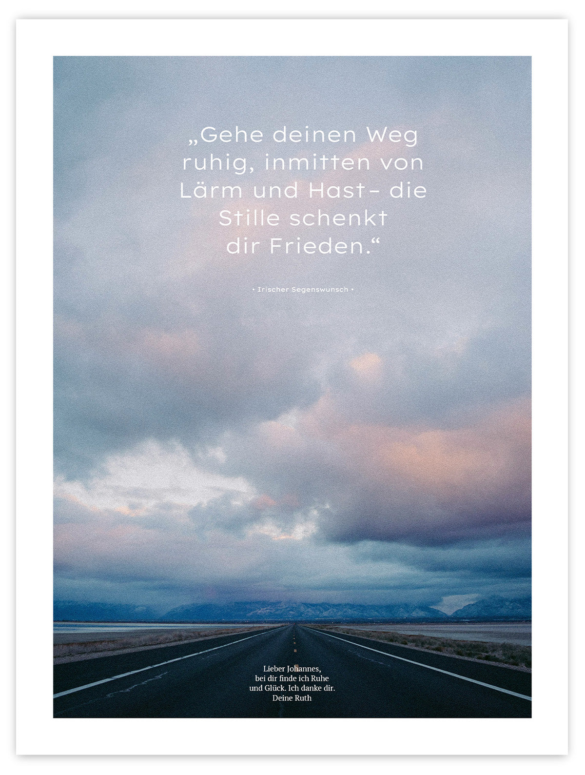 Die Stille schenkt dir Frieden V – Schatten