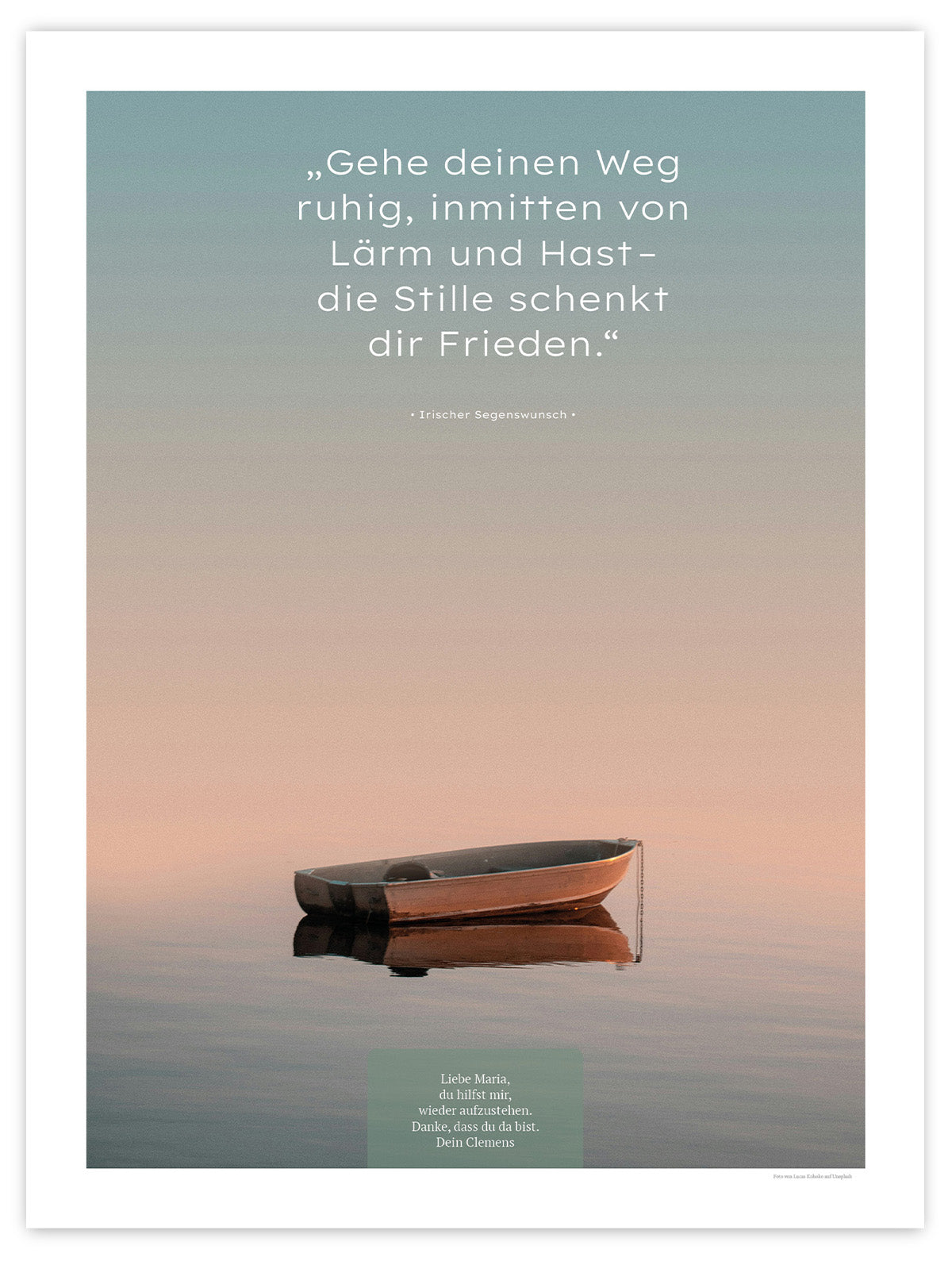 Die Stille schenkt dir Frieden VIII – Schatten