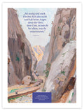 Sei mutig und stark – Motiv I – Poster ohne Rahmen – Segensposter 12