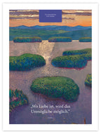 Wo Liebe ist – Motiv IV – Poster ohne Rahmen – Segensposter 42