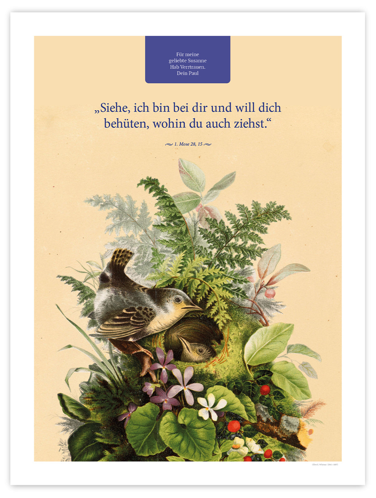 Das beste Gebet – Motiv II – Poster ohne Rahmen – Segensposter 63