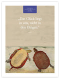 Das Glück liegt in uns – Motiv II – Poster ohne Rahmen – Segensposter 58