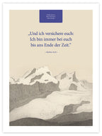 Bis ans Ende der Zeit – Motiv VII – Poster ohne Rahmen – Segensposter 30